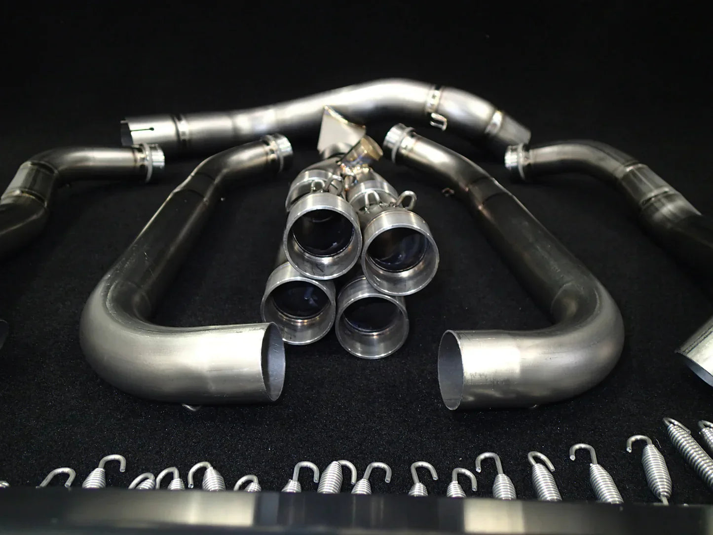Vandemon  Z1000 & SX Titanium Exhaust Single Titanium Muffler KAWAZ10EXTITISA VA-85