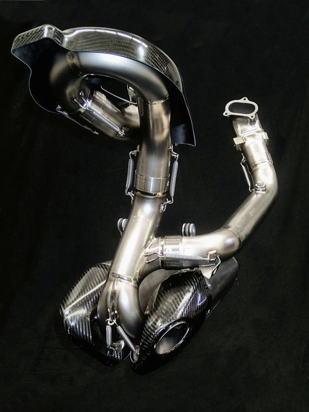 Vandemon Ducati Panigale 899,959,1199,1299 Titanium Belly Exhaust System 2011-18   DUC129TIEXBELA VA-122