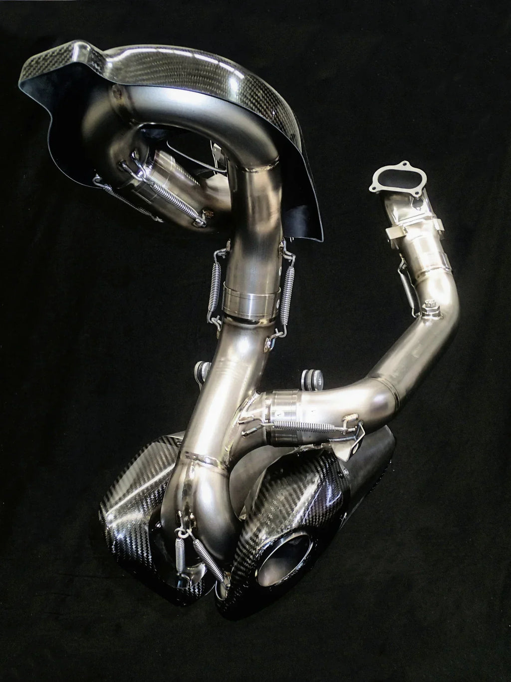 Vandemon Ducati Panigale 899,959,1199,1299 Titanium Belly Exhaust System 2011-18   DUC129TIEXBELA VA-122