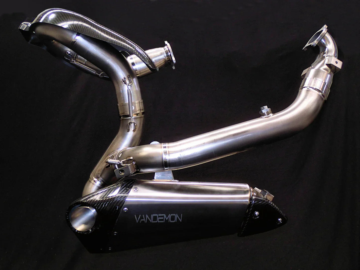 Vandemon Ducati Panigale 899,959,1199,1299 Titanium Belly Exhaust System 2011-18   DUC129TIEXBELA VA-122
