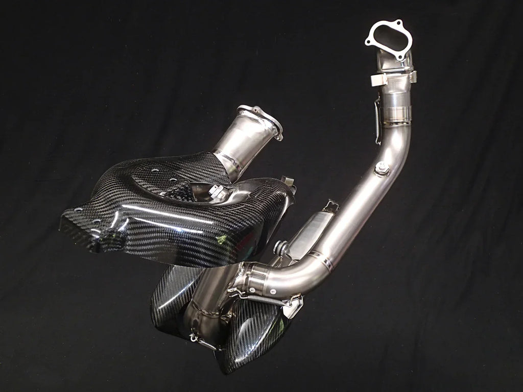 Vandemon Ducati Panigale 899,959,1199,1299 Titanium Belly Exhaust System 2011-18   DUC129TIEXBELA VA-122