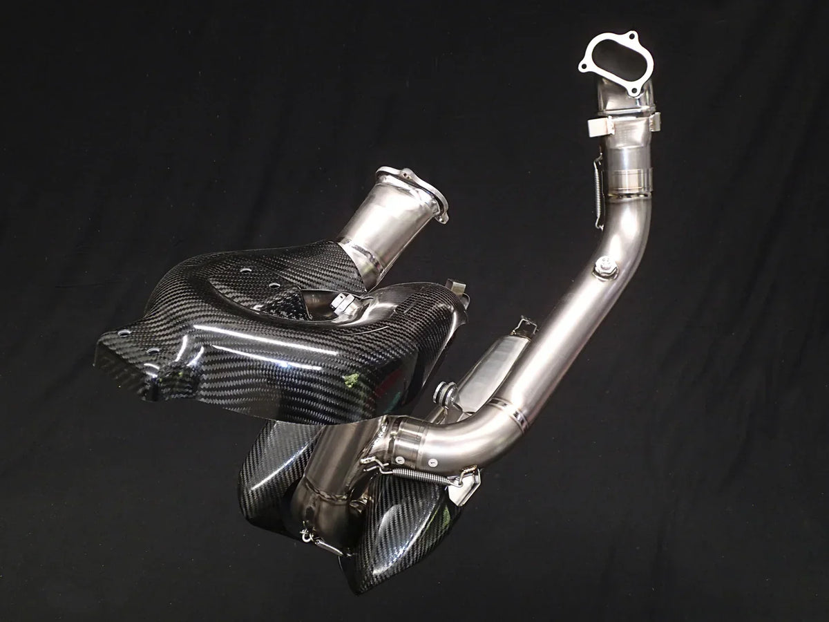 Vandemon Ducati Panigale 899,959,1199,1299 Titanium Belly Exhaust System 2011-18   DUC129TIEXBELA VA-122