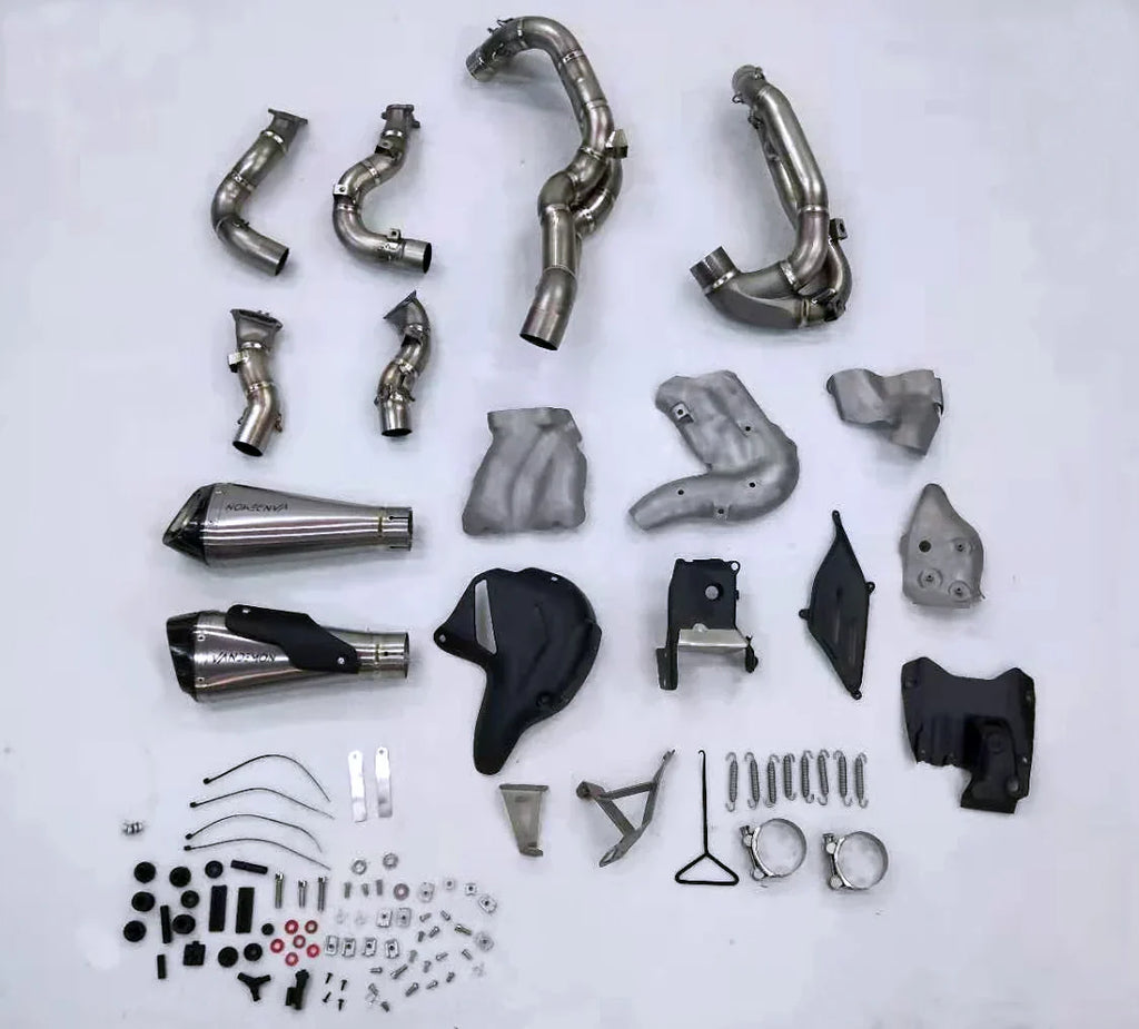 Vandemon  Ducati Panigale V4S & V4R Full Titanium Exhaust Kit 2018-20 DUCV4TIEXHSYSNA VA-37