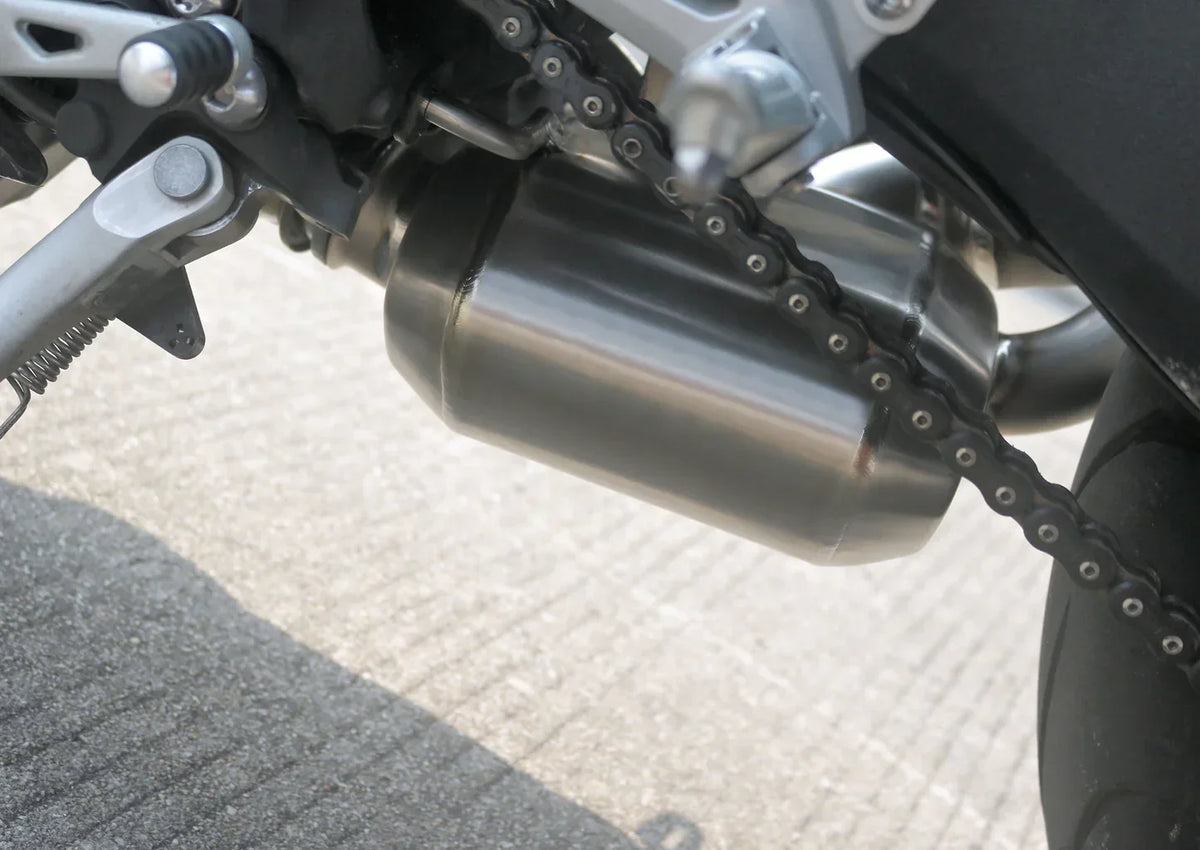 Vandemon Triumph Speed Triple 1200RS & RR Bimodal Titanium Stealth Slip-On Muffler TRIUM120SPDMUFB VA-157
