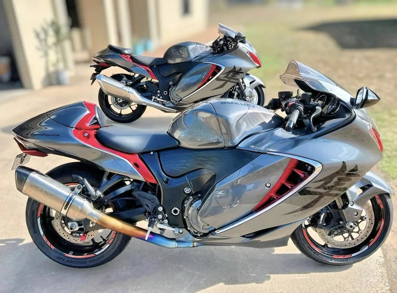 Vandemon  Suzuki Hayabusa GEN III GSX1300R Full Titanium Exhaust System 2021-2024 SUZHYABUSA13TIEXA VA-72