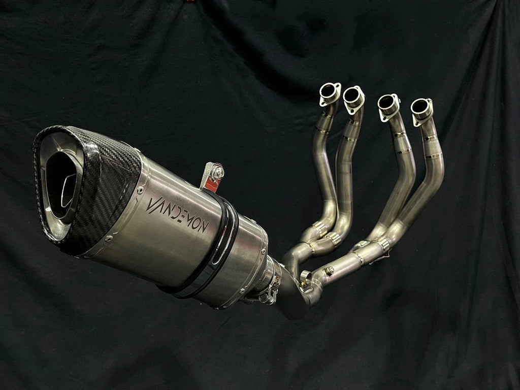 Vandemon  Suzuki Hayabusa GEN III GSX1300R Full Titanium Exhaust System 2021-2024 SUZHYABUSA13TIEXA VA-72