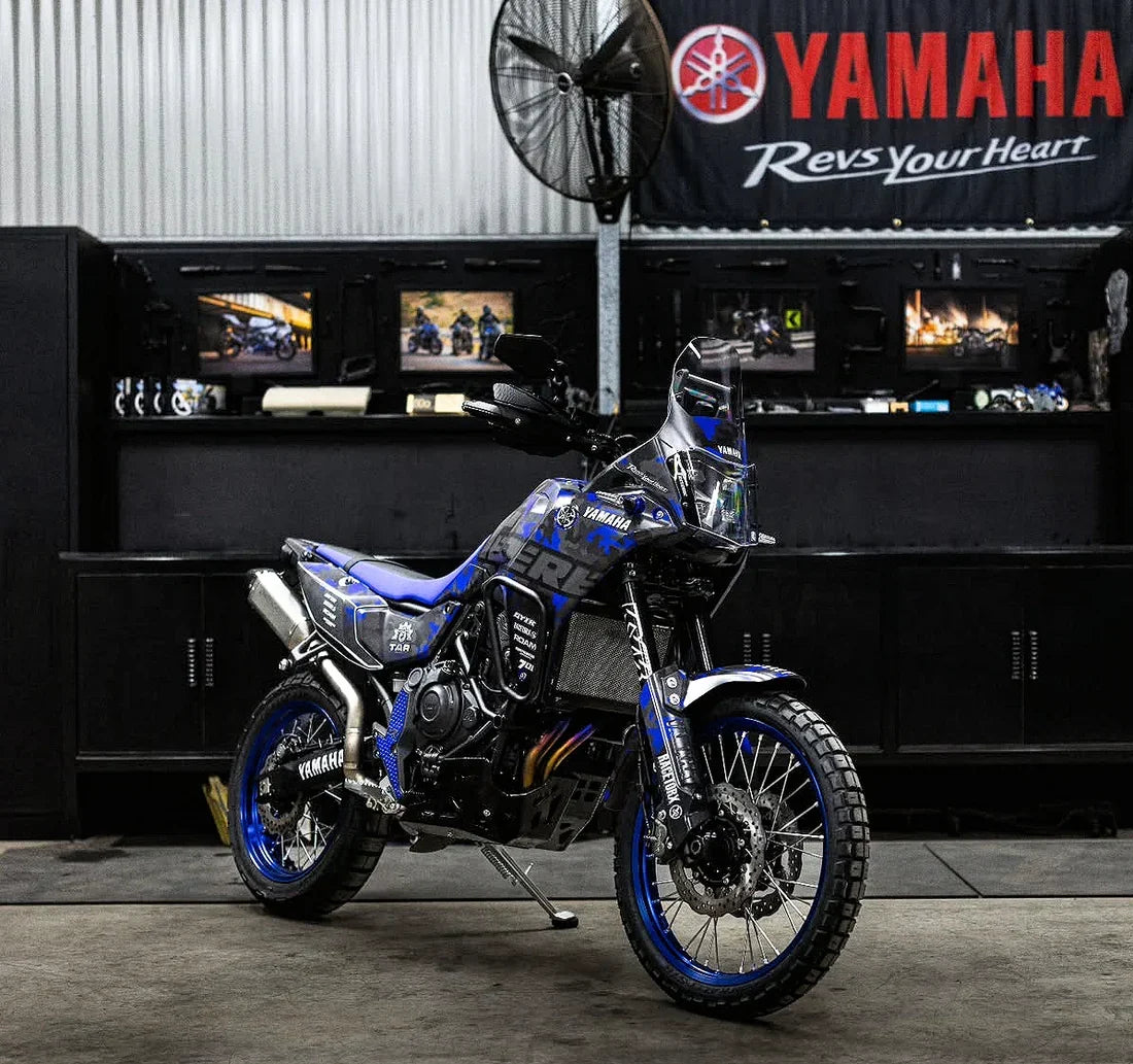 Vandemon  Yamaha T7 Tenere 700 Adventure Full Titanium Exhaust System 2019-2026 YAMATENR7TIEXHBRC VA-74