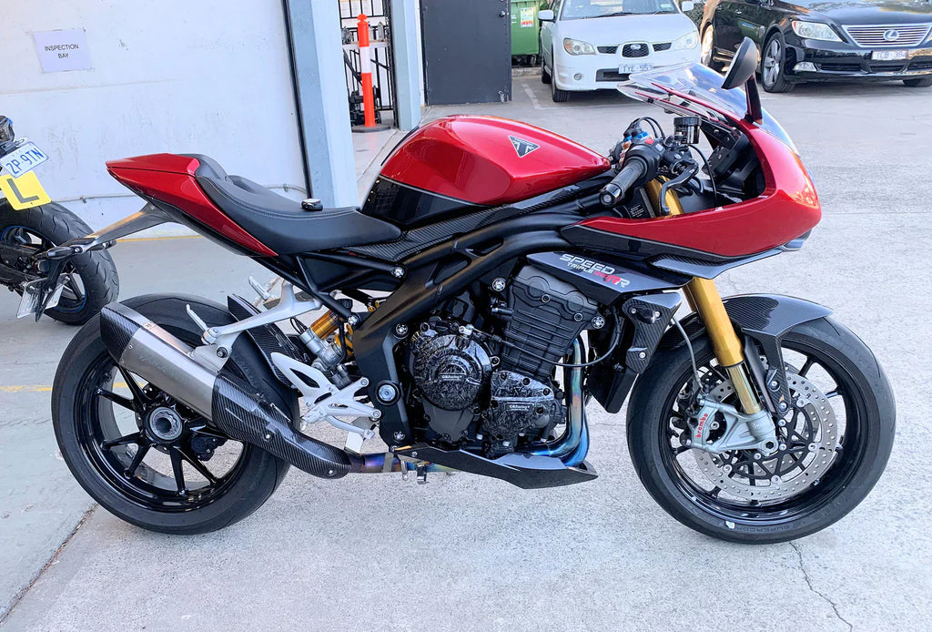 Vandemon Triumph Speed Triple 1200 RS & RR Titanium Full Exhaust System TRIUM120SPD3EXHSYSA VA-155