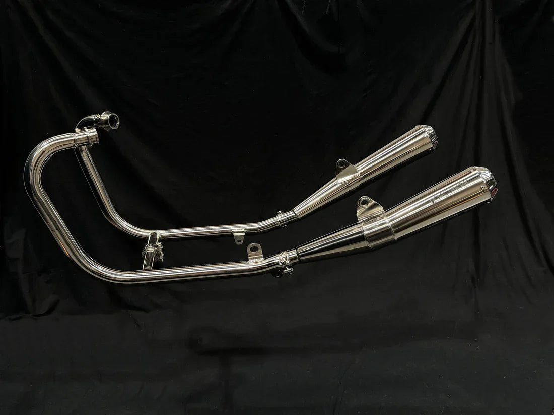 Vandemon Triumph Speed Twin 1200 Polished Titanium Exhaust  TRIUM120SPDTWNTIEXA VA-159