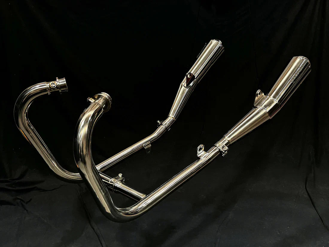 Vandemon Triumph Speed Twin 1200 Polished Titanium Exhaust  TRIUM120SPDTWNTIEXA VA-159