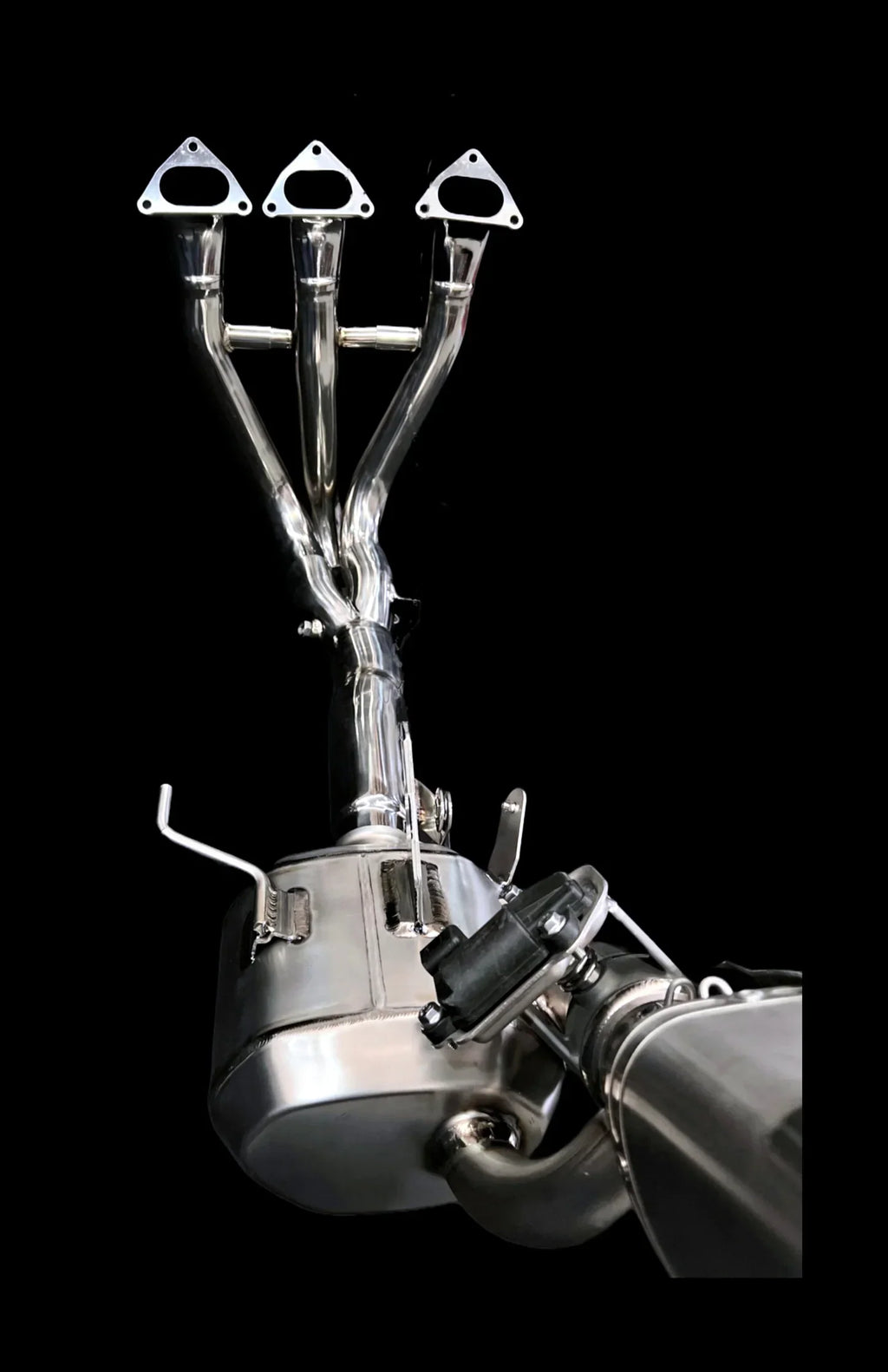 Vandemon FULL Titanium SYSTEM Triumph Speed Triple 1200RS & RR Bimodal Stealth TRIUM120SPDMUFB +TRIUM120SPDHEADR VA-131