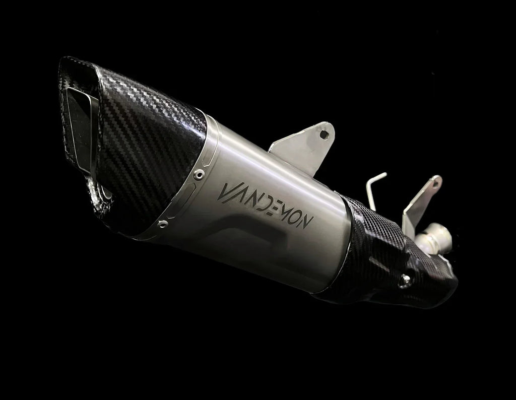 Vandemon Triumph Speed Triple 1200RS & RR Titanium Slip-On Muffler TRIUM120SPDMUFA VA-158