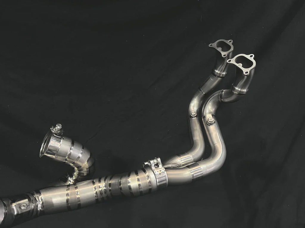 Vandemon Ducati Multistrada V4 Titanium Slip-on & Optional Link Pipe & Front Headers DUCV4MTSTIEXHSYSA VA-118