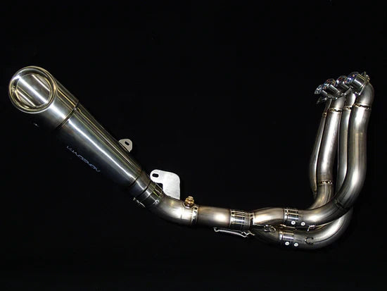 Vandemon  Brushed Titanium Exhaust System Ninja H2 & H2R 2015-25 KAWAH2TICSBRUEXHD VA-2