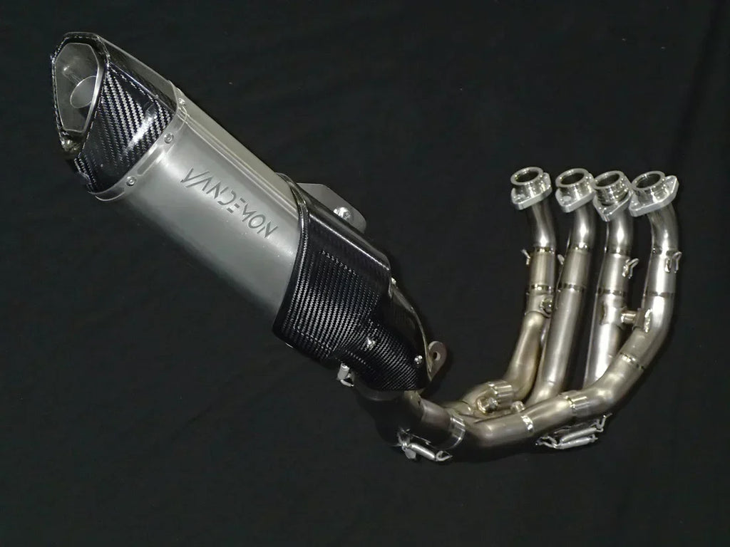 Vandemon  Yamaha YZF-R6 Vandemon Full Titanium Exhaust 2008-2024  YAMAR6TIEXHSYSA VA-84