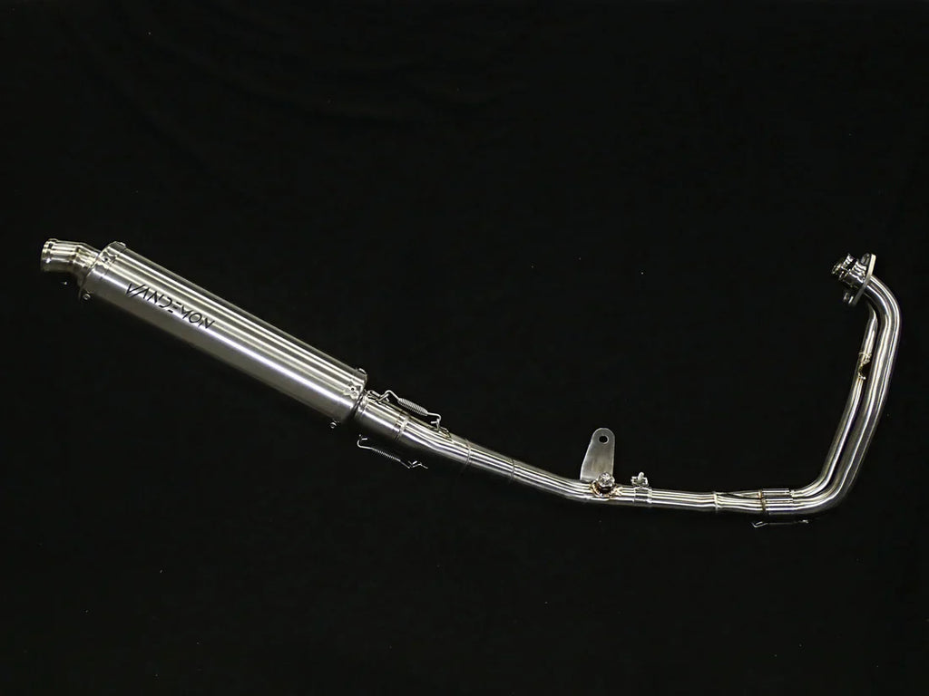 Vandemon  Yamaha YZF-R3 MT-03 YZF-R25 Vandemon Stainless Steel Headers, Titanium Muffler YAMAR300EXHSSBRA VA-83