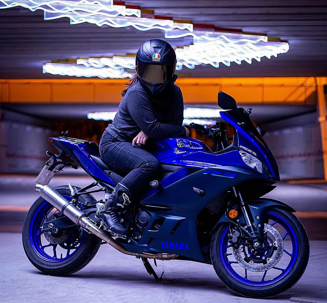 Vandemon  Yamaha YZF-R3 MT-03 YZF-R25 Vandemon Stainless Steel Headers, Titanium Muffler YAMAR300EXHSSBRA VA-83