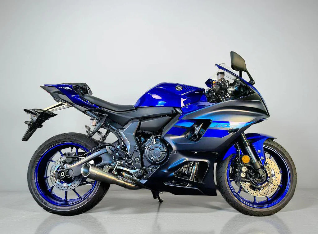 Vandemon Yamaha YZF R7 Vandemon Titanium Slash Cut Exhaust System YAMAR7MT07TIEXHA VA-168