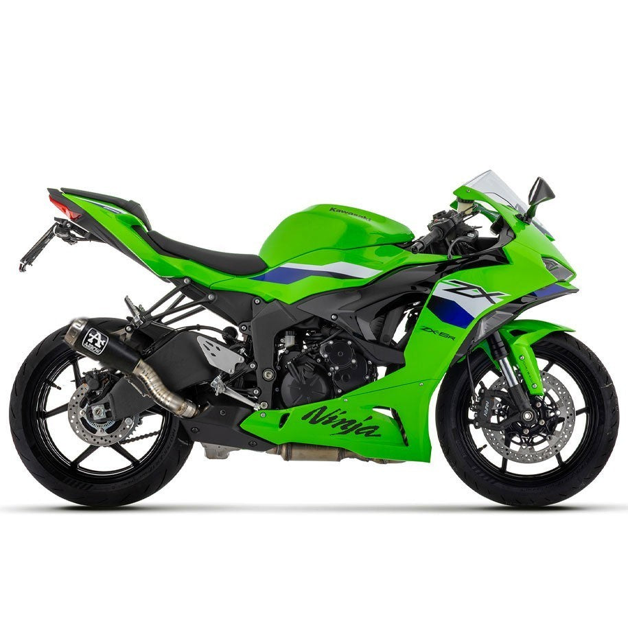 Arrow  PRO-RACE NICHROM DARK slip on KAWASAKI ZX-6R E5+ 2024/2026 2027 77522PRN