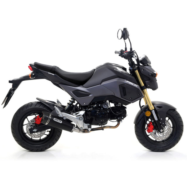 ARROW Honda Grom 125 / Honda Grom 125 ABS 2017-2020 X-Kone Dark Slip On 52507XKN