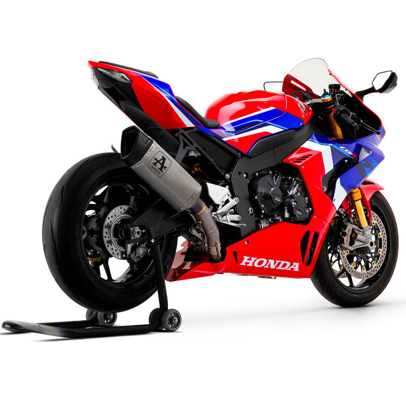 71005PT  Arrow Pista Slip-on Exhaust, Titanium for Honda CBR1000RR-R 2020-2023
