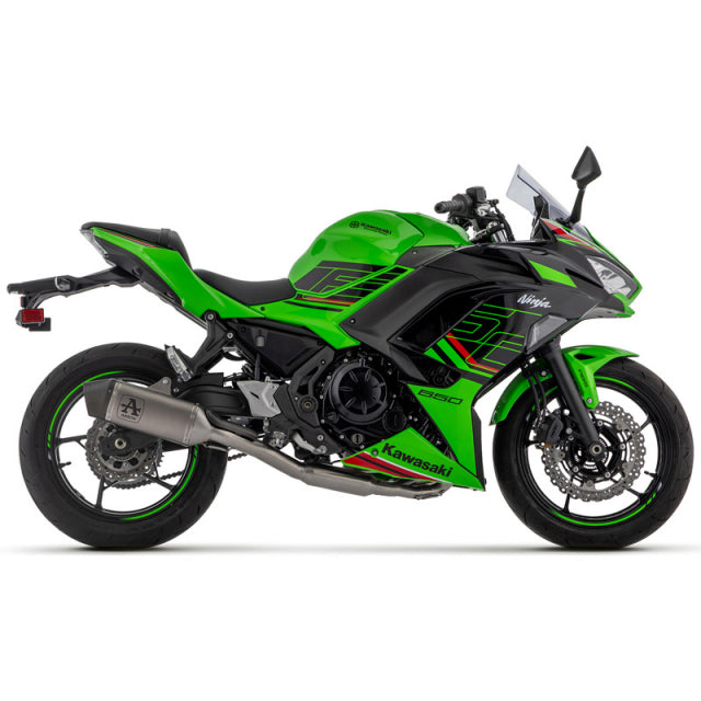 ARROW Full System Racing With Veloce Titanium Slip On Ninja 650 2024, 2025 71006VL