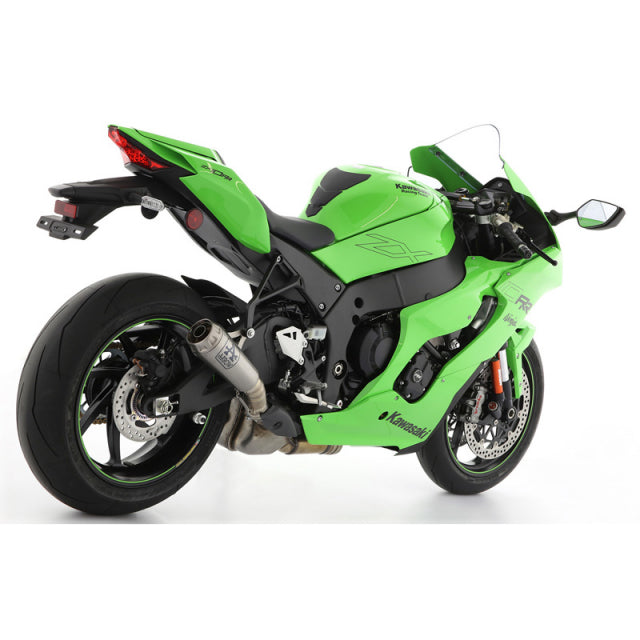 71928PRI  Arrow Pro-Race Slip-on Exhaust, Nichrome for Kawasaki ZX-10RR 2021-2025