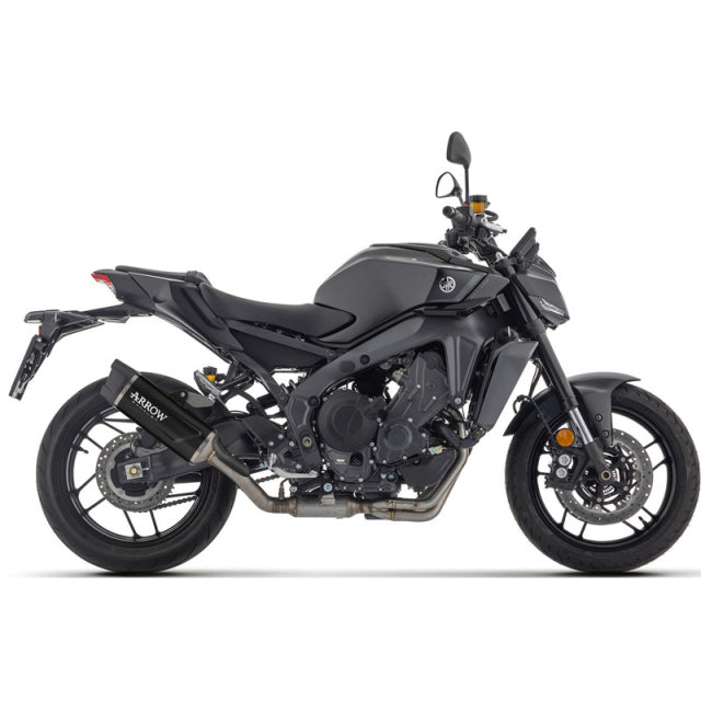 71070AKN Arrow Full system racing with Indy Race EVO aluminium "Dark" silencers  Yamaha MT-09 / MT-09 SP 2024-2025