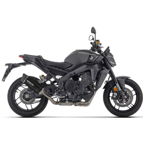 71070AKN Arrow Full system racing with Indy Race EVO aluminium "Dark" silencers  Yamaha MT-09 / MT-09 SP 2024-2025