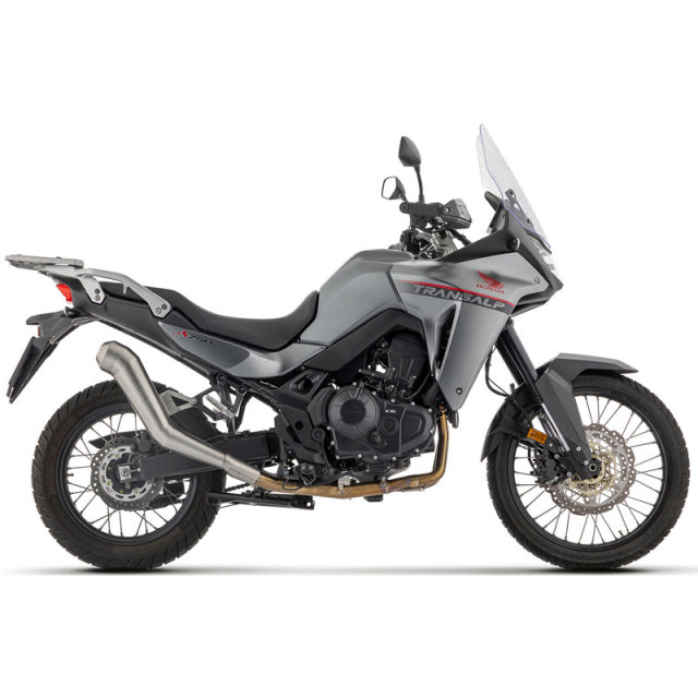 72002DR Arrow 72002DR Dakar Replica Racing Exhaust, Nichrome for Honda XL750 Transalp 23-24