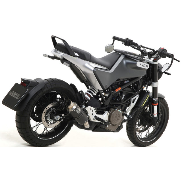 IN STOCK Arrow Husqvarna Svartpilen 401 '20 Homologated Nichrom Dark Gp2 Exhaust With Welded Link Pipe 72631gpi