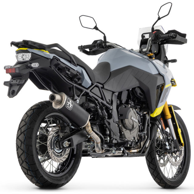 ARROW Suzuki Vstrom 800 DL800 / Suzuki Vstrom 800 DL800 DE / Suzuki Vstrom 800 DL800 DE Adventure 2023-2025 Indy-Race Aluminium Dark Slip On 72642AON