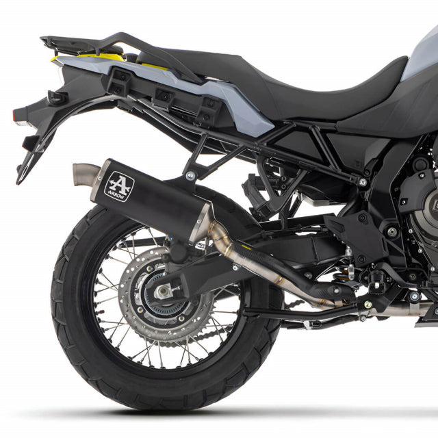 ARROW Suzuki Vstrom 800 DL800 / Suzuki Vstrom 800 DL800 DE / Suzuki Vstrom 800 DL800 DE Adventure 2023-2025 Indy-Race Aluminium Dark Slip On 72642AON