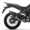 Arrow 72659AON Indy Race Evo Exhaust Aluminum Dark for CFMoto 450MT 2025-2026