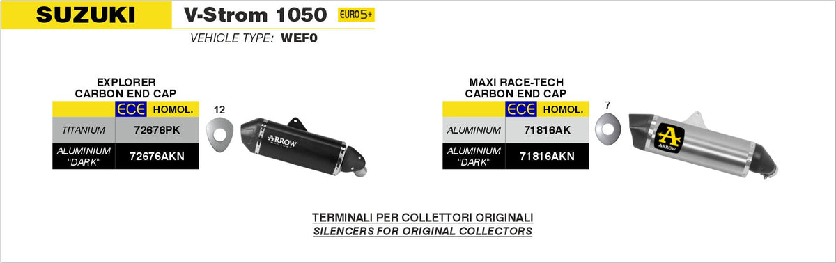 Arrow 72676PK exhaust component