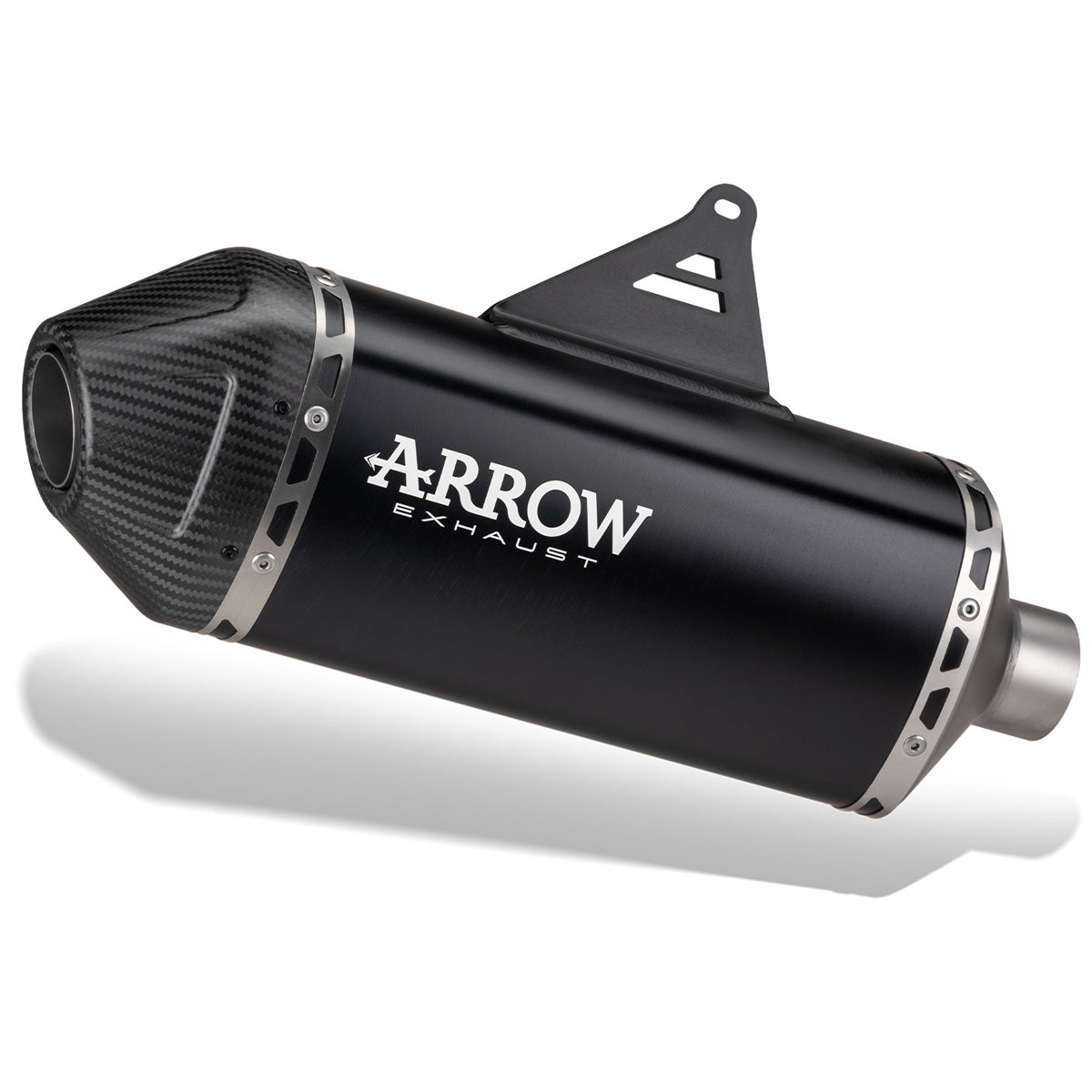 Arrow KLE500 2026+ Explorer Aluminium Dark Slip Ons 72678AKN