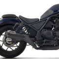 Arrow Rebel Slip-on Exhaust, Nichrome Dark for Honda CMX1100 Rebel 2025 -2026 74517RB