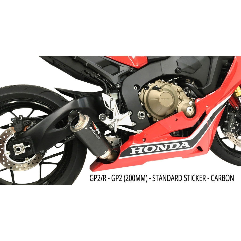 Austin Racing CBR1000RR 2008 - 2025 GP3 DE-CAT RACE EXHAUST SYSTEM AR89