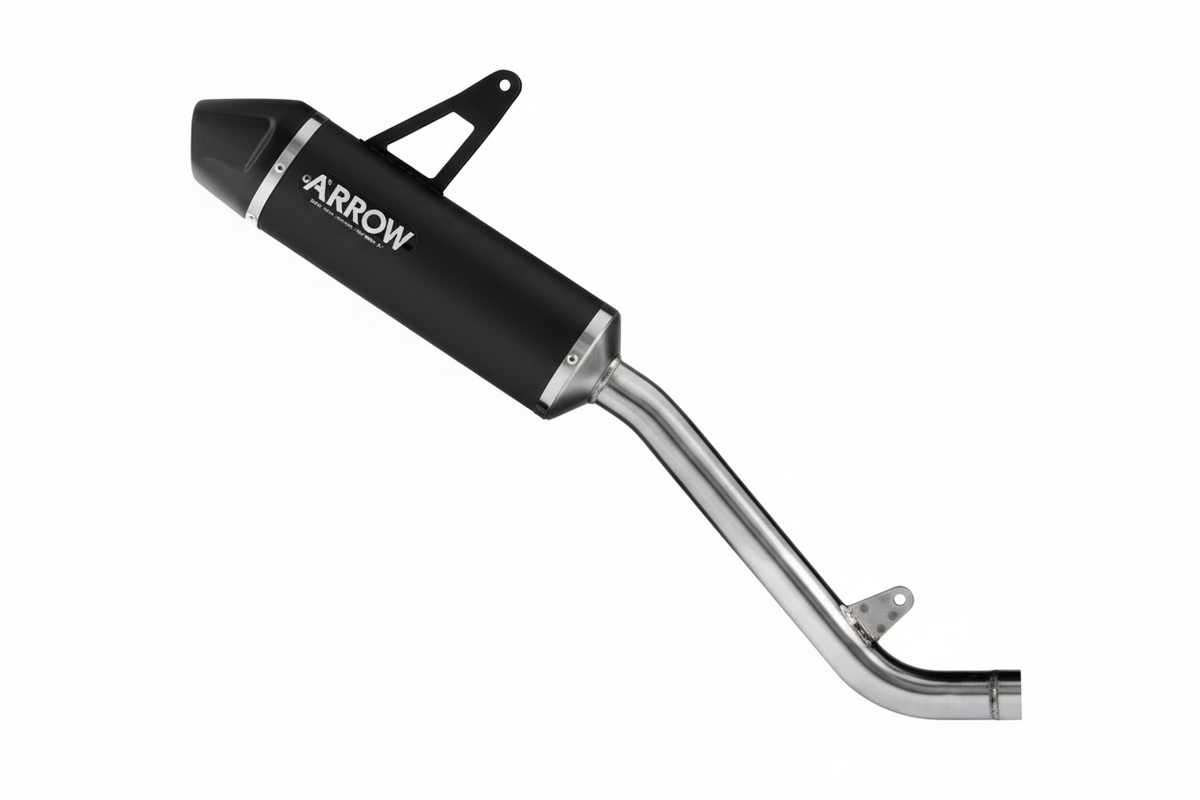 Arrow  Zontes 703f E5+ '25 Indy Race Aluminium Dark Exhaust  72670akn