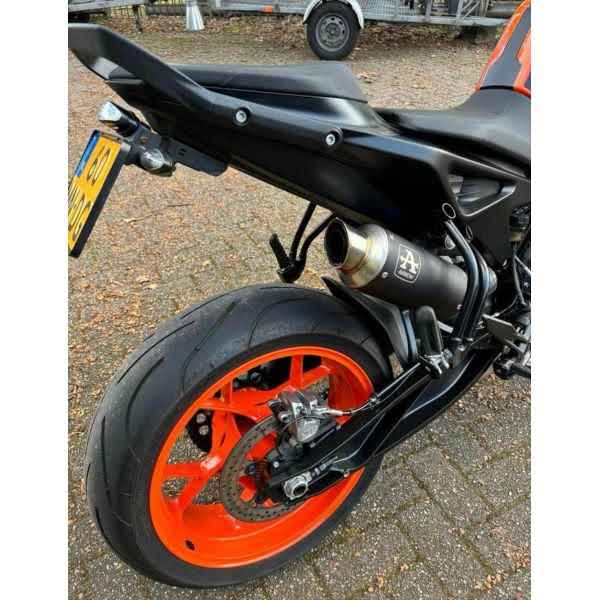 71549gpi Arrow Ktm Duke 790 18-20 - Ktm Duke 890r '20 Homologated Nichrom Dark Gp2 Silencer
