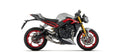 Arrow Triple 765RX 2026 Full System With Pro-Race Titanium Slip Ons 77025PR