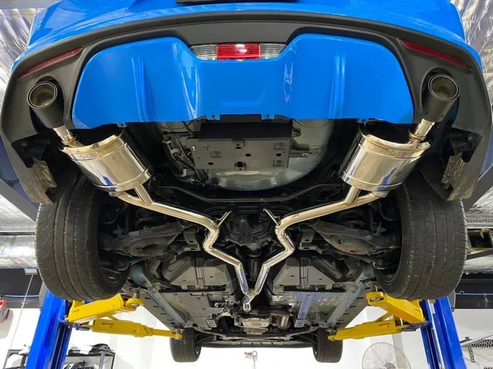 Vandemon Ford Mustang 2.3 ECO Boost Bimodal Stealth Cat back Exhaust System 2015+ MS23FRDEXHSSVLB VA-130