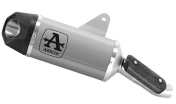 IN STOCK Arrow Ducati Monster 937 '21/22 Homologated Titanium Indy Race Silencer With Welded Link Pipe 71939pk