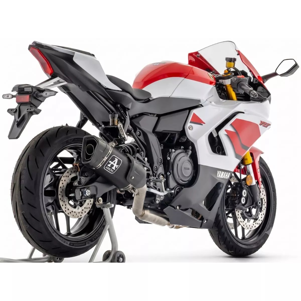Arrow YAMAHA YZF R7 E5+ 2026 -2027 FULL SYSTEM WITH ALUMINIUMN DARK PISTA EXHAUST 77019PAKN