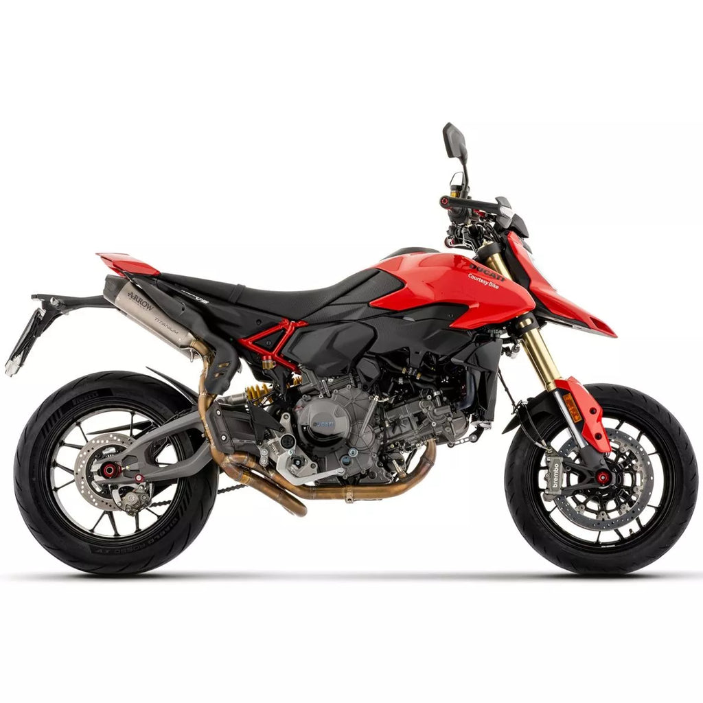 Arrow DUCATI HYPERMOTARD / HYPERMOTARD SP V2 E5+ 2026 STAINLESS STEEL LINK PIPE 71824MI