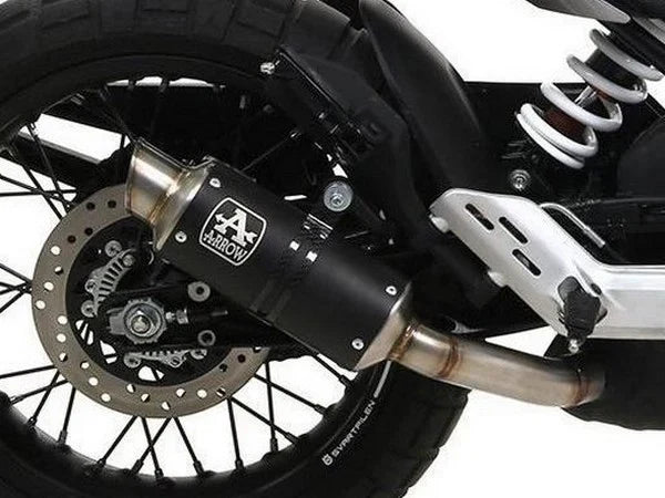 IN STOCK Arrow Husqvarna Svartpilen 401 '20 Homologated Nichrom Dark Gp2 Exhaust With Welded Link Pipe 72631gpi