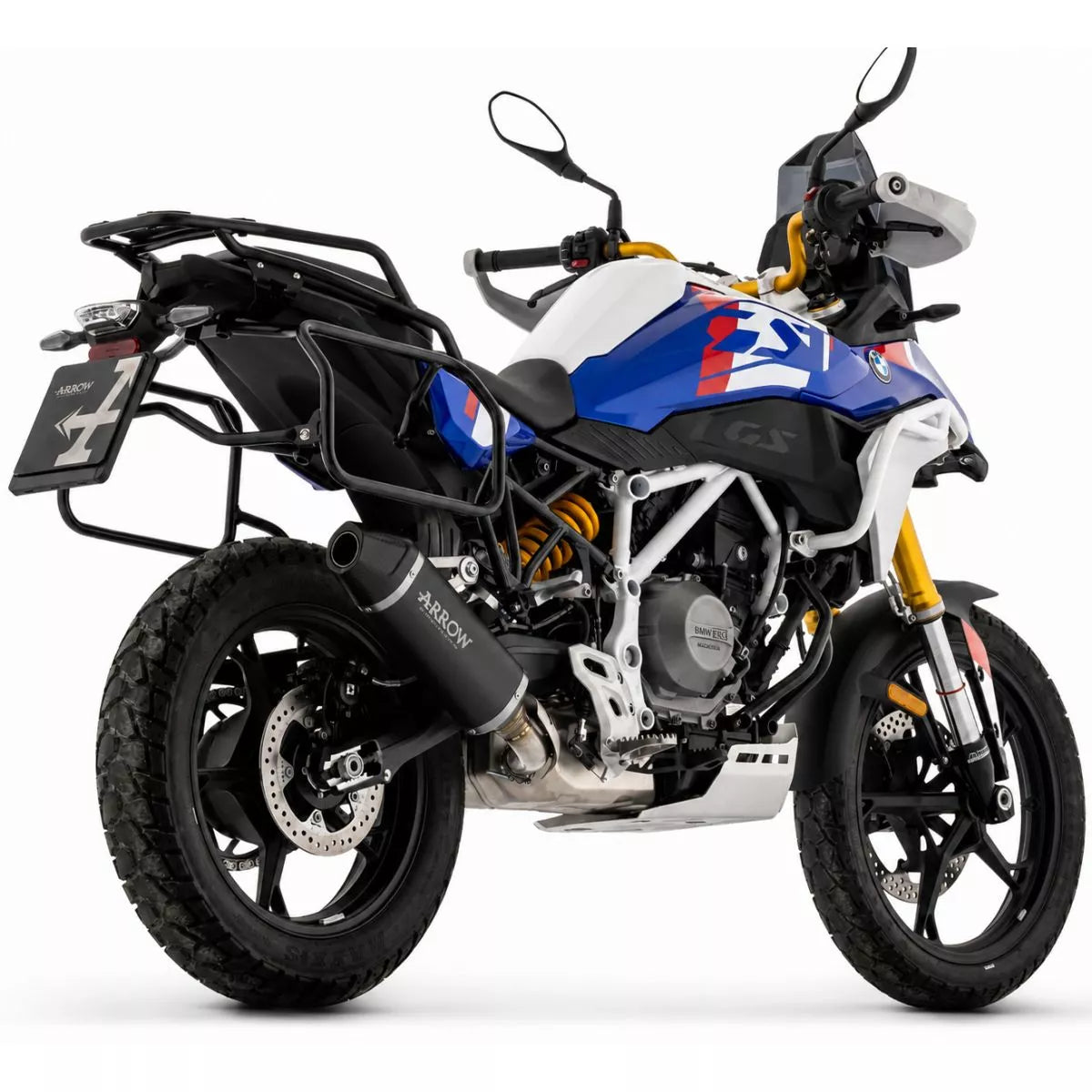 Arrow BMW F450GS E5+ '26 INDY RACE ALUMINIUM DARK EXHAUST 72697AKN