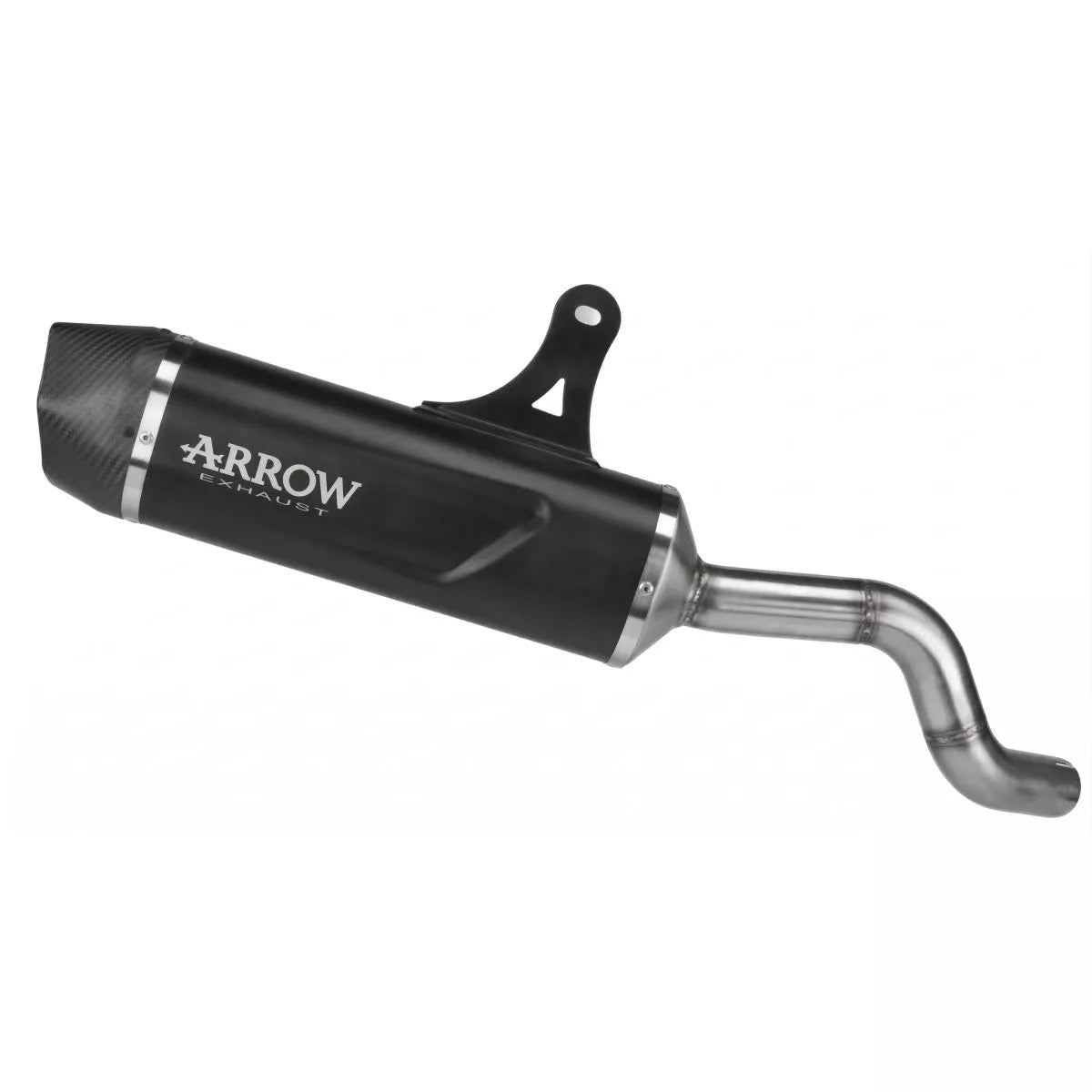 Arrow CF MOTO 700MT ADV E5+ '25/'26 INDY RACE EVO ALUMINIUM DARK EXHAUST 72677AKN