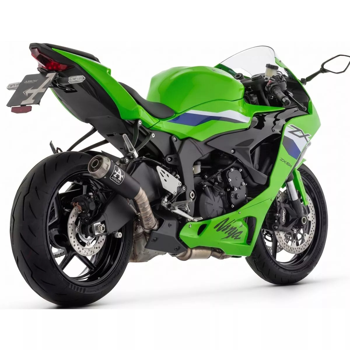 Arrow  PRO-RACE NICHROM DARK slip on KAWASAKI ZX-6R E5+ 2024/2026 2027 77522PRN