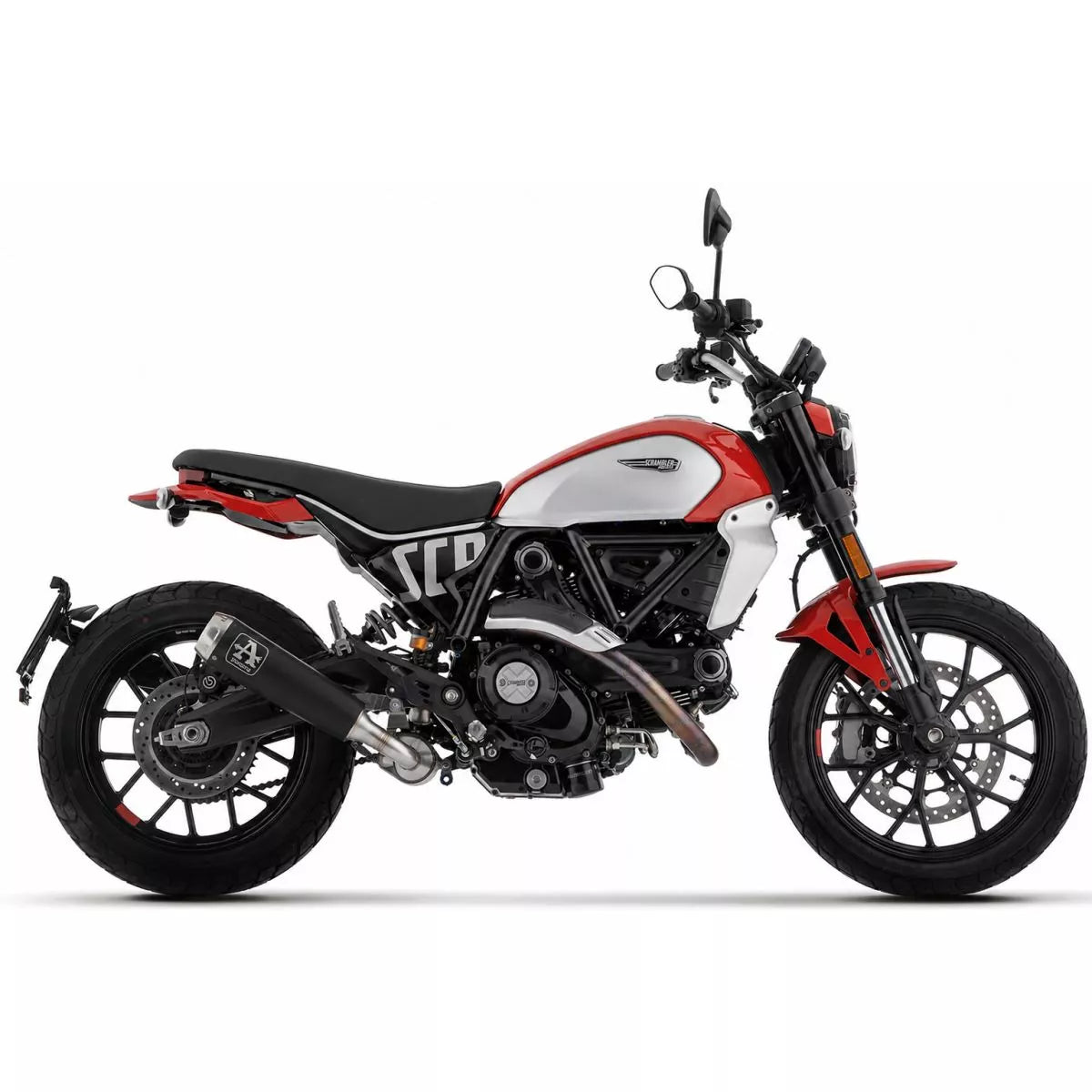 Arrow DUCATI SCRAMBLER 800 E5+ '25/'26 PRO-RACE NICHROM DARK EXHAUST 77524PRN